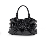 Viretta Ruched Buckle Bag