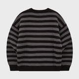 Stripe Puppy Graphic Knit