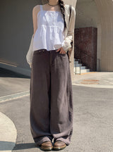 MT Soft Wide Fit Cotton Pants (6color)