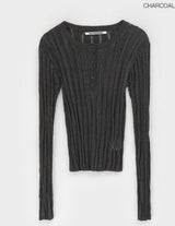 [MADE] Seddie Henley Neck Knit