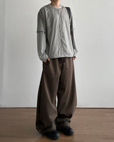 Tension Curved Sweatpants