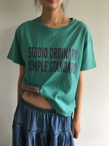 スタジオ レタリング Tシャツ(4color)