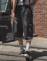 ペダビンテージウォッシングハーフカーゴパンツ