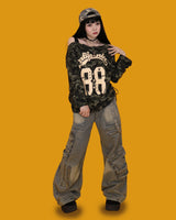 カモ88 ワンショルダーT(2color)