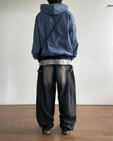 Load Snap Curved Denim Pants