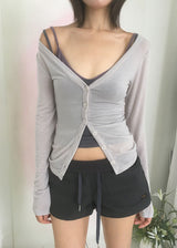 SUMMER TENCEL CARDIGAN (3color)