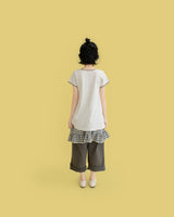 Cozy button roll up pants (2 color) 