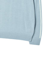 FLAG BOATNECK KNIT LIGHT BLUE