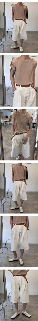 [S/S] Golgi knit sleeveless(5color)
