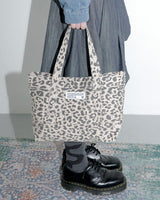 Leopard mini tote bag