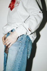 Column Sweat-Shirts (Salted-White)