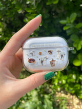 [子羊とホットティー、アナック airpods クリアケース入り]
