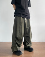 Ded Pintuck Nylon Pants