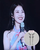 [IU Earring] Daisy Wing Earring - Longdrop (Silver color)