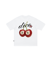 DirtyCoins セブンチェリーTシャツ ホワイト