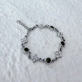 Emerald Bloom Bracelet