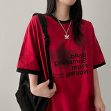 ラティオーバーサイズフィットカラーリングショートスリーブTシャツ