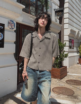 Hillin Check Tweed Shirt