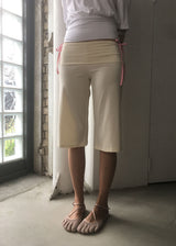 FOLDING REGULAR CAPRI PANTS