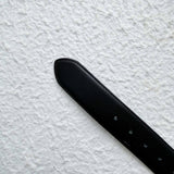 Obsidian Minimal Buckle Belt