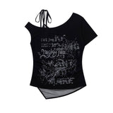 ノクシー グラフィック レイヤードTシャツ