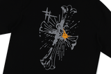 ネオゴシッククロスロングスリーブTシャツ