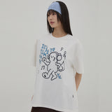 イットイズタイムトゥハッピーハーフスリーブTシャツ