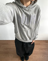Shift patch embroidery hoodie