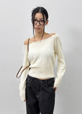 [MADE] Cochena Off-Shoulder Knit