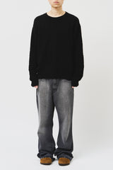 Croffle Cropped Knit (3color)
