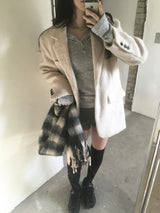 Mori Checked muffler