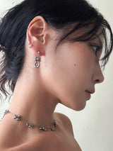 デュードロップループピアス