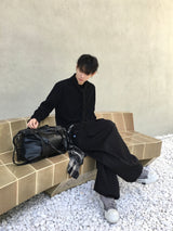 カインワッフルクロップロングスリーブ 3C