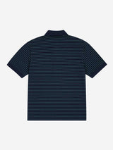 レギュラー ストライプ PK Tシャツ (NAVY)