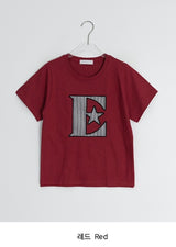 ギルティパッチコットン半袖Tシャツ