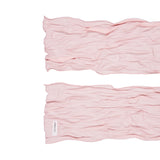 Wave Crinkled Long Scarf (pink)