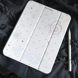 Angel Star Dot Pattern iPad Cover Case