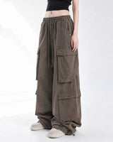 (UNISEX) Quatre Poches Wide Cargo Pants