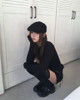 Lace frill knee socks