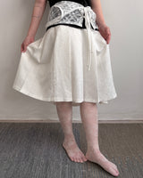 Sheer Lace Cropped Vest