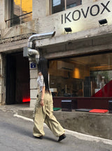 ストリングローライズカーゴパンツ