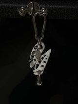 shell piercing keyring