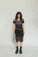 CHIFFON SHIRRING BAG (4COLORS!)