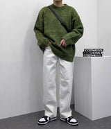 OWNクローバーブラッシュニット/OWN Clover Brush Knitwear (4 colors)