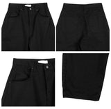 TR2511コットンカーブドワイドパンツ (3 colors)