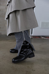 Zipper Fold Leg Warmers