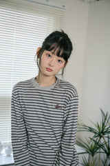 26SS★ パピーストライプ長袖Tシャツ