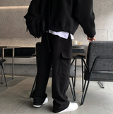 フォギーノ ヘビー ズリ カーゴ ワイドパンツ