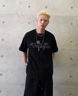 VENTIQUE リボン刺繍Tシャツ 3color