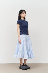 (W) Cherry Dot Button Top (5color)